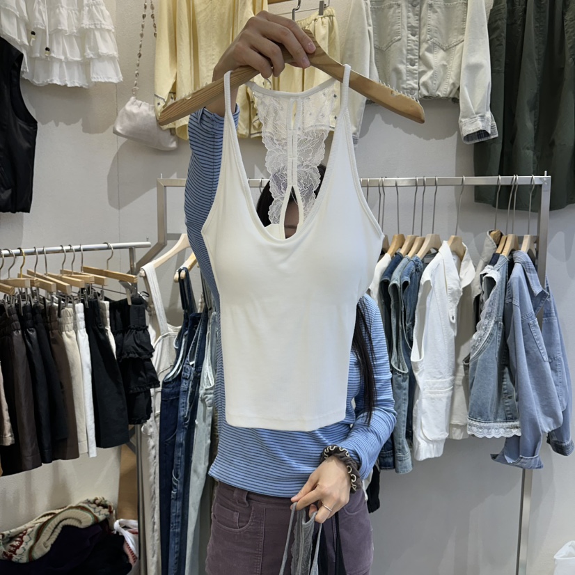 HIPTIQUE韓國東大門代購女裝新款人氣26春夏職業吊帶背心HIPTIQUE吊帶/背心圖色1