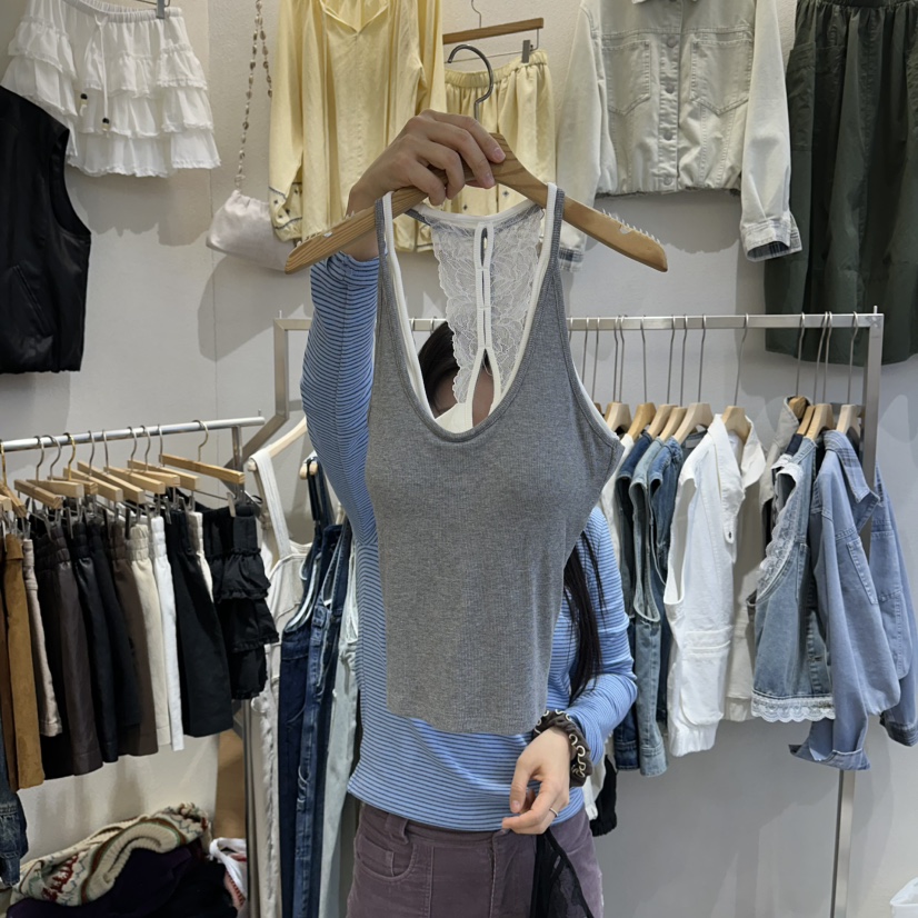 HIPTIQUE韓國東大門代購女裝新款人氣26春夏職業吊帶背心HIPTIQUE吊帶/背心圖色2