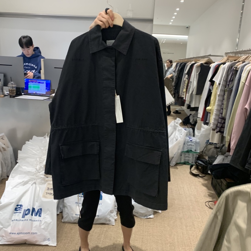 SELF SERVICE韓國東大門代購女士新品26春夏休閑時尚夾克SELF SERVICE夾克圖色3