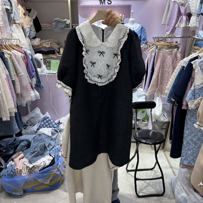 MS韓國直郵實拍女士新品熱賣職業26春夏推薦休閑人氣連衣裙MS連衣裙圖色3