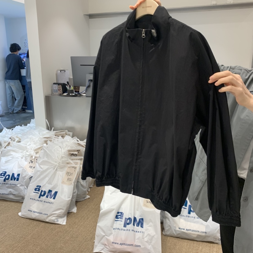 SELF SERVICE韓國東大門代購女裝新品休閑熱賣人氣夾克棉質SELF SERVICE夾克圖色3