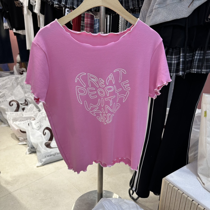 K STORY韓國直郵實拍女裝新品推薦職業熱賣人氣休閑時尚T恤K STORYT恤圖色1