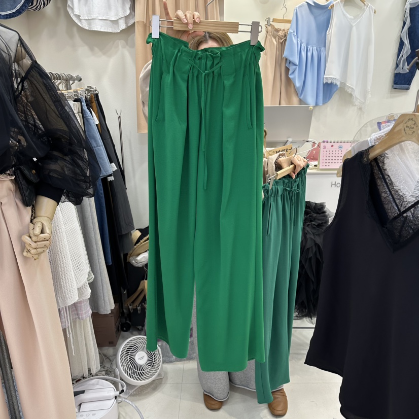 HOJAE韓國直郵女士新品職業26春夏推薦熱賣時尚休閑褲褶皺MID-LEVEL JUMP休閑褲圖色4