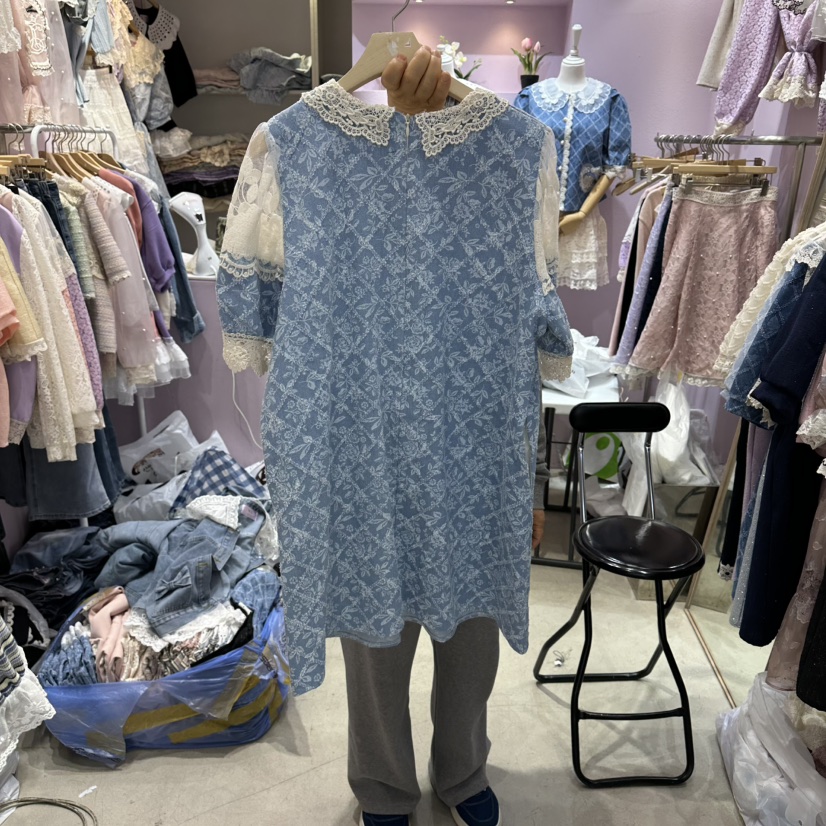 MS韓國東大門直郵女士新款熱賣推薦26春夏休閑人氣連衣裙MS連衣裙