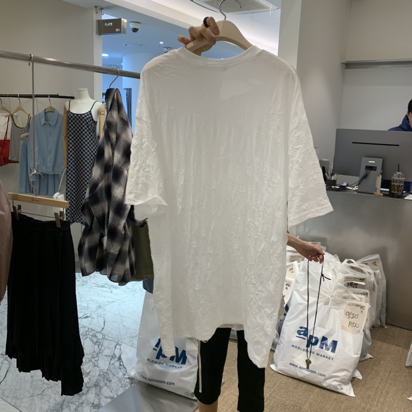 SELF SERVICE韓國直郵女士新款推薦休閑時尚人氣26春夏T恤SELF SERVICET恤