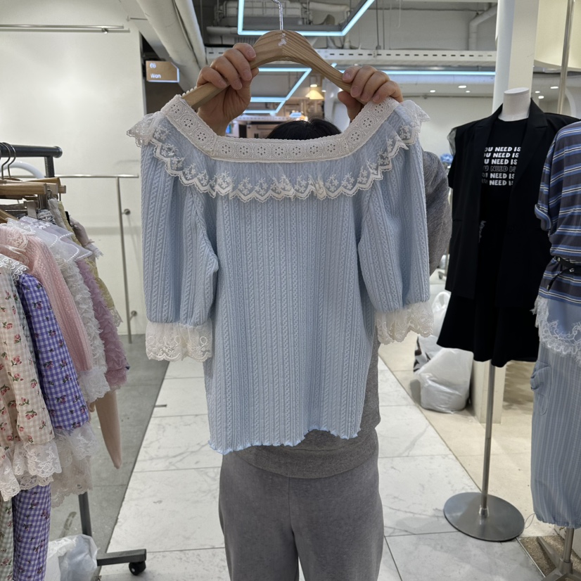 MS韓國東大門直郵女士新款時尚職業熱賣推薦26春夏休閑T恤MST恤