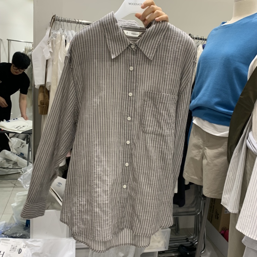 WOOD SAGE韓國東大門代購女士新品職業熱賣人氣襯衫蕾絲衫WOOD SAGE襯衫/蕾絲衫圖色2