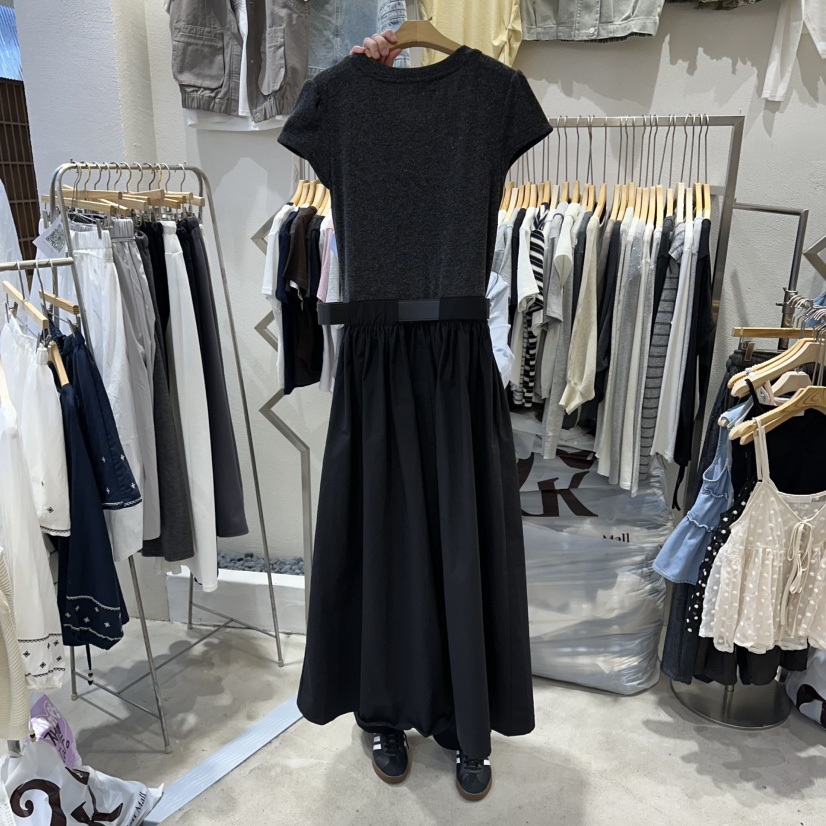 HIPTIQUE韓國東大門代購女士新品26春夏休閑連衣裙不含腰帶HIPTIQUE連衣裙