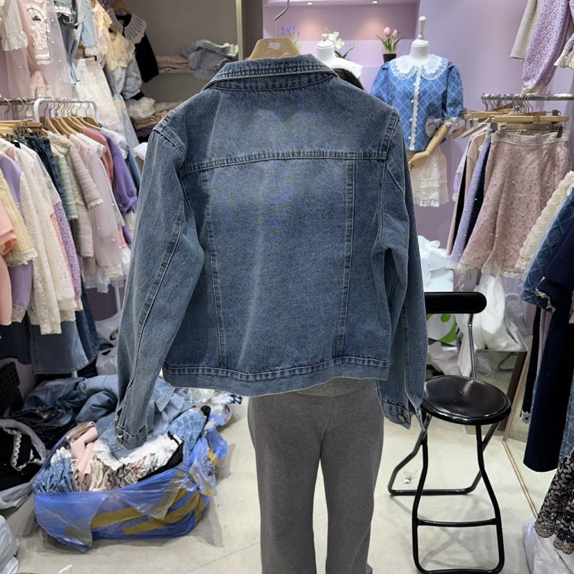 MS韓國直郵實拍女士新品26春夏時尚推薦職業休閑人氣夾克MS夾克