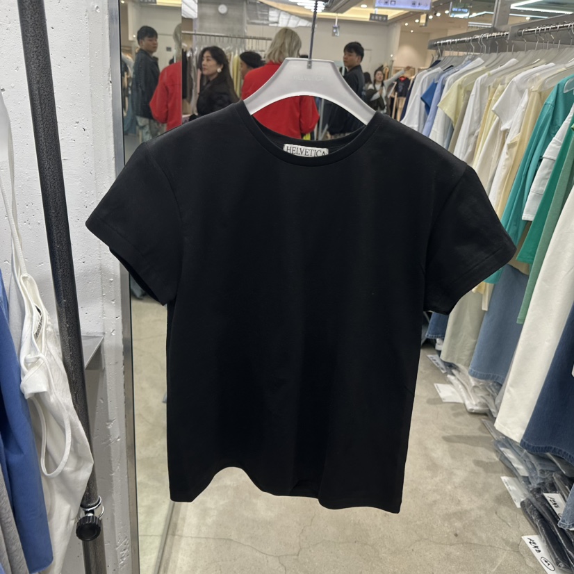 HELVETICA韓國東大門代購女士新品時尚職業休閑推薦26春夏T恤HELVETICAT恤圖色2