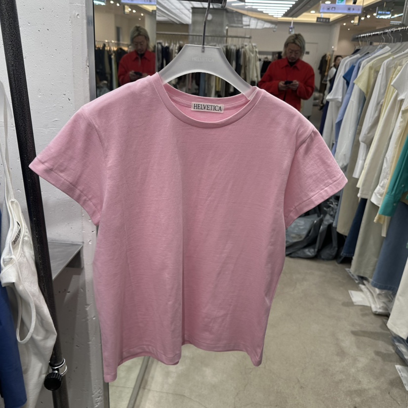 HELVETICA韓國東大門代購女士新品時尚職業休閑推薦26春夏T恤HELVETICAT恤圖色3