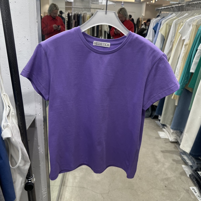 HELVETICA韓國東大門代購女士新品時尚職業休閑推薦26春夏T恤HELVETICAT恤圖色4