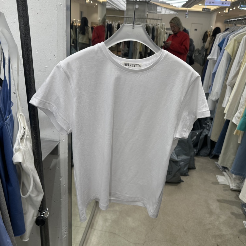 HELVETICA韓國東大門代購女士新品時尚職業休閑推薦26春夏T恤HELVETICAT恤圖色6