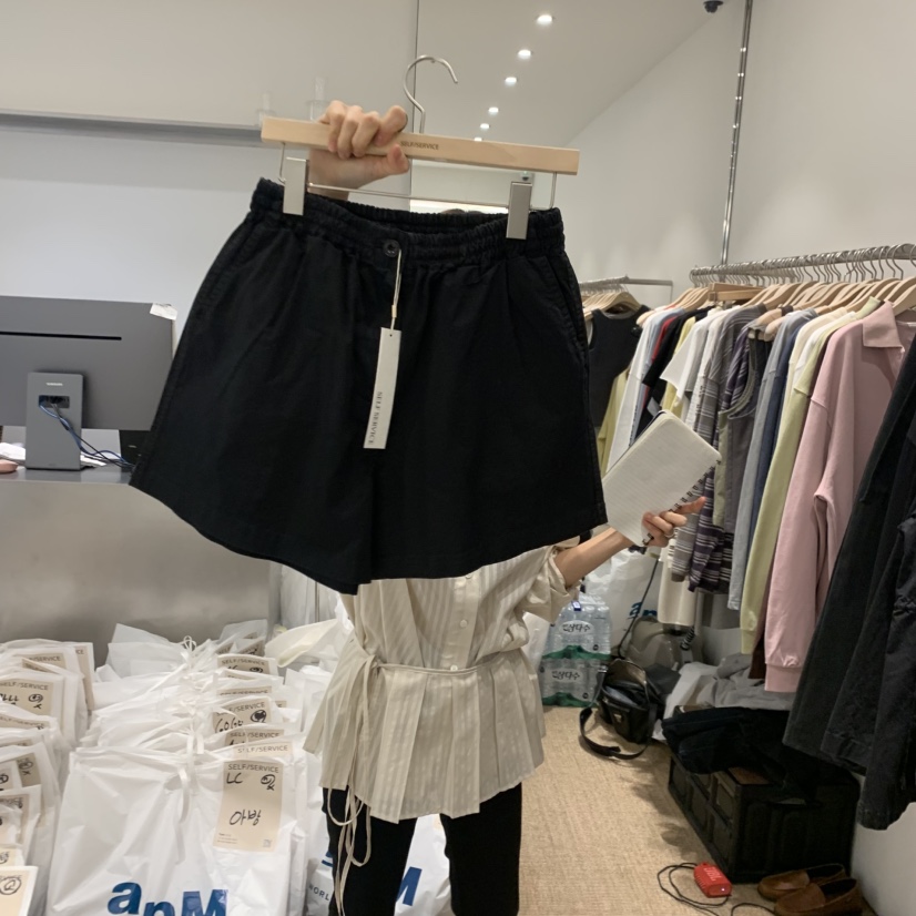 SELF SERVICE韓國代購女士新品熱賣推薦26春夏人氣職業短褲SELF SERVICE短褲圖色5
