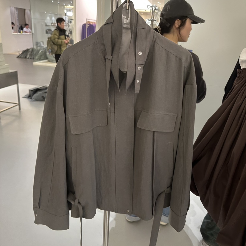 LOVE YOU SO MUCH/MORE THAN YESTERDAY韓國直郵實拍女裝新品人氣夾克LYSM/MORE THAN YESTERDAY夾克圖色1