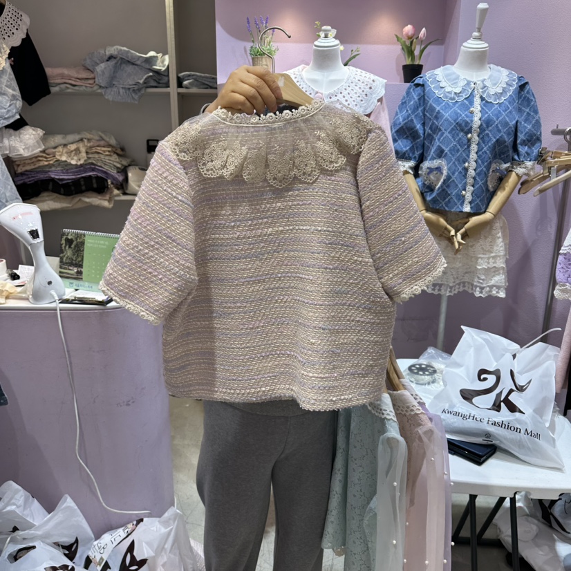 MS韓國東大門直郵女士新款時尚熱賣職業26春夏休閑推薦夾克MS夾克