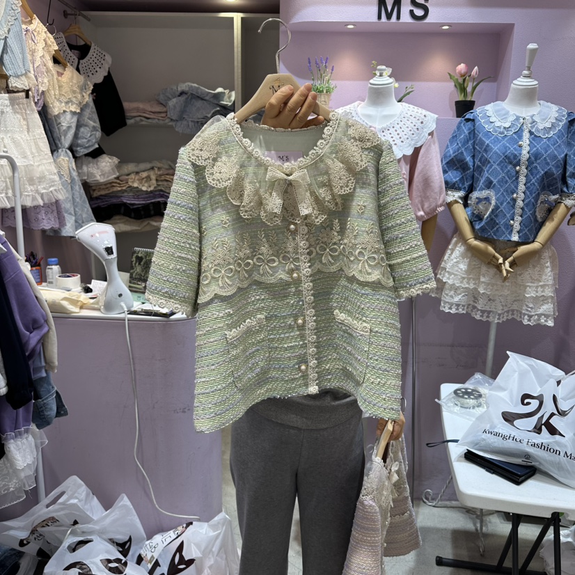 MS韓國東大門直郵女士新款時尚熱賣職業26春夏休閑推薦夾克MS夾克圖色2