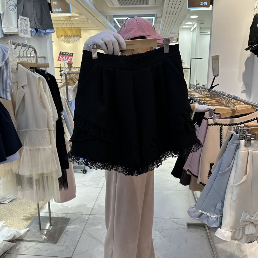 PAPA韓國代購女裝新款職業休閑人氣時尚推薦26春夏熱賣短褲PaPa/HALMADE短褲圖色3