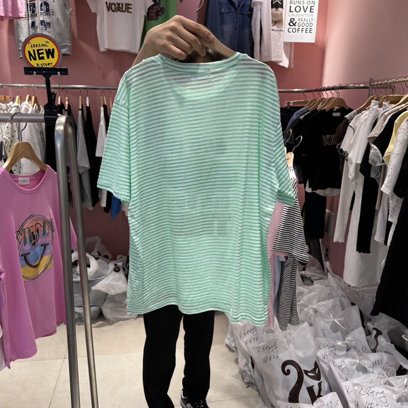 K STORY韓國代購女士新款人氣26春夏推薦時尚熱賣職業T恤K STORYT恤