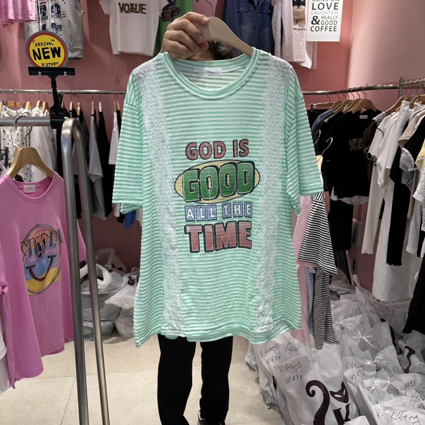 K STORY韓國代購女士新款人氣26春夏推薦時尚熱賣職業T恤K STORYT恤圖色4