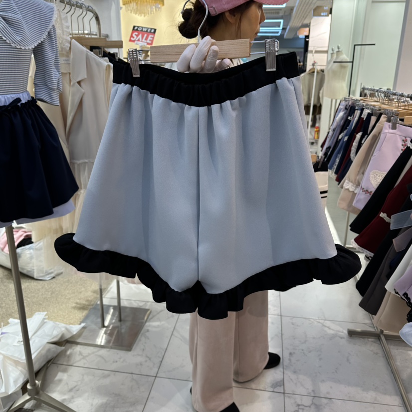 PAPA韓國直郵實拍女裝新品休閑熱賣職業26春夏推薦人氣短褲PaPa/HALMADE短褲