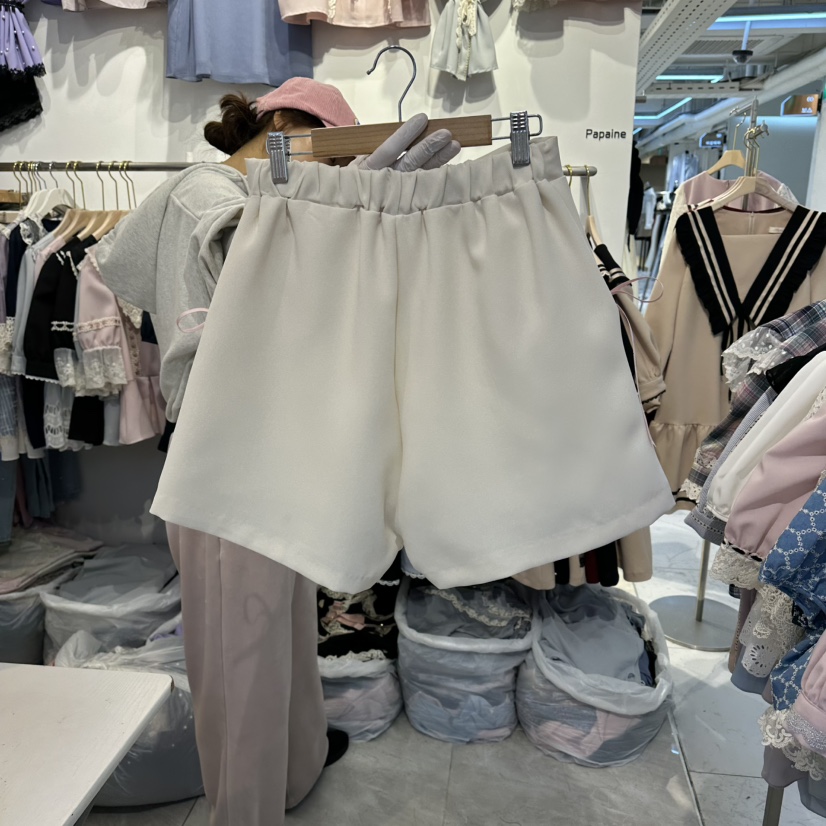 PAPA韓國東大門直郵女裝新品人氣推薦時尚休閑熱賣26春夏短褲PaPa/HALMADE短褲