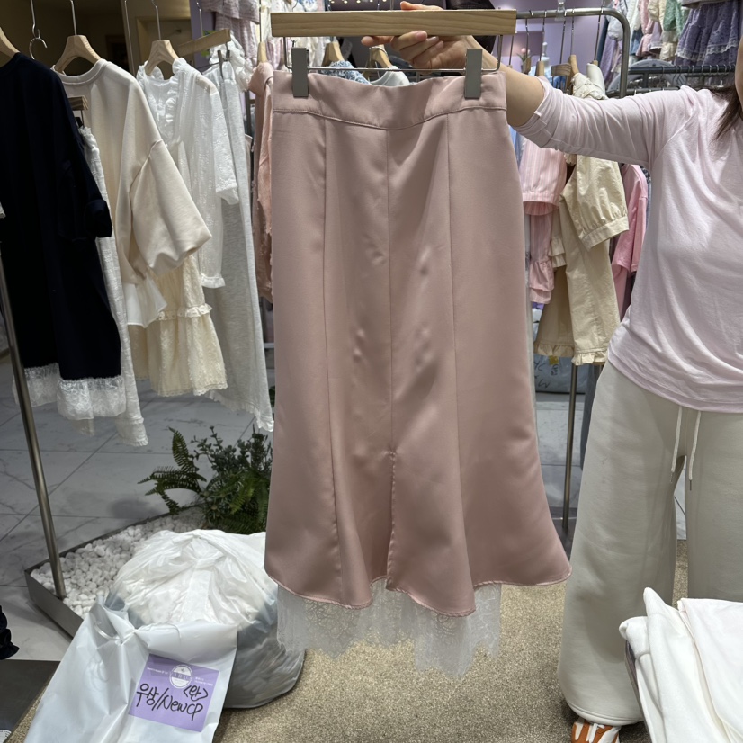 VIRUS韓國東大門直郵女士新品休閑人氣推薦職業熱賣26春夏長裙VIRUS長裙圖色1