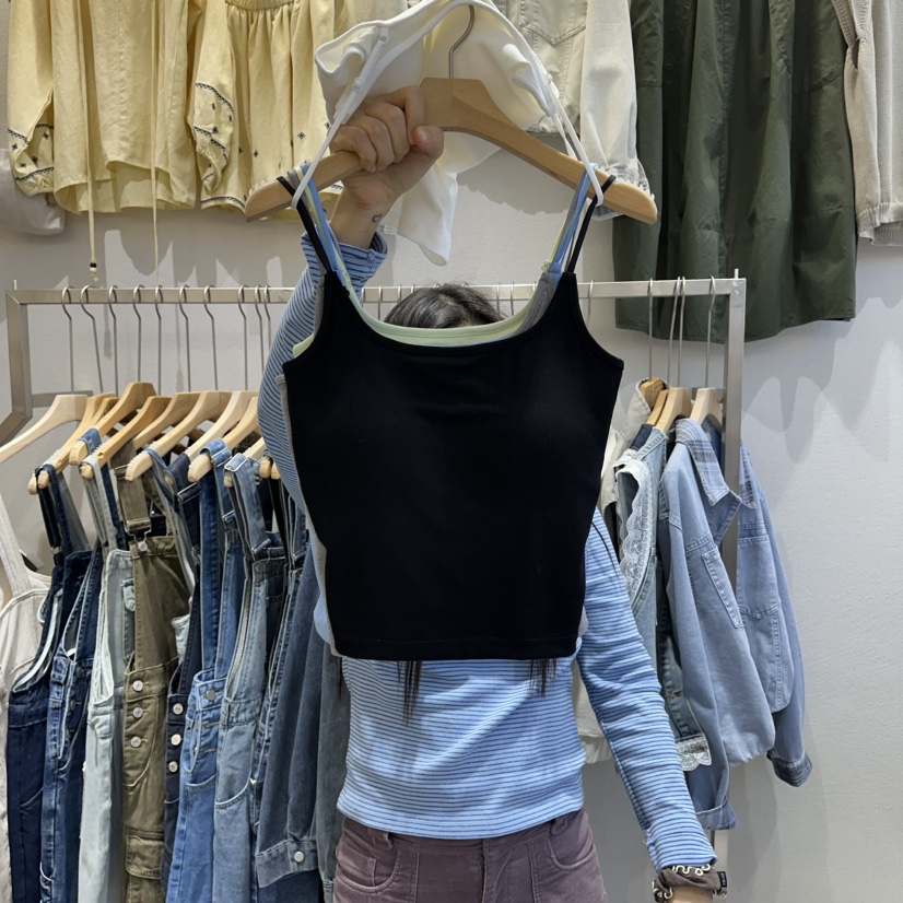 HIPTIQUE韓國直郵實拍女士新款推薦時尚26春夏熱賣吊帶背心HIPTIQUE吊帶/背心圖色2