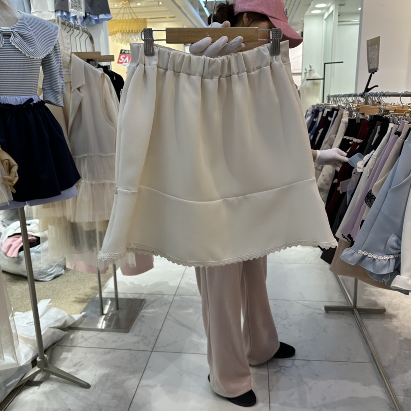 PAPA韓國東大門代購女裝新款時尚26春夏職業休閑人氣短裙PaPa/HALMADE短裙