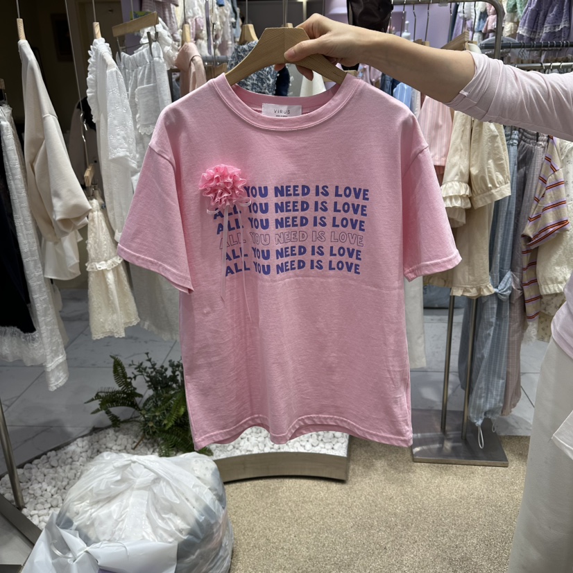 VIRUS韓國東大門代購女士新品人氣推薦職業熱賣休閑時尚T恤VIRUST恤圖色2