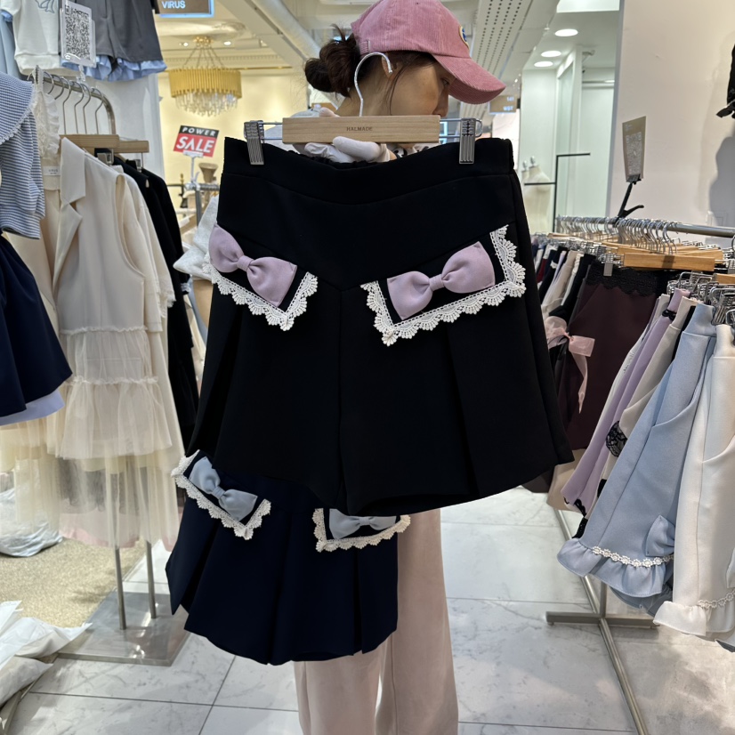 PAPA韓國東大門直郵女士新品推薦時尚職業熱賣26春夏短褲PaPa/HALMADE短褲圖色2