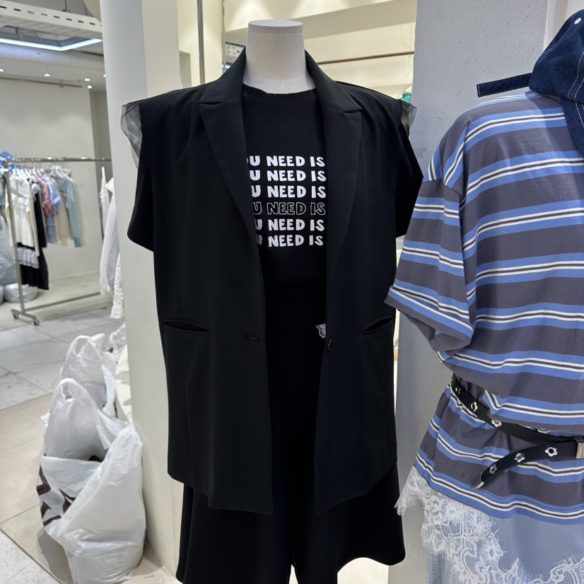 VIRUS韓國東大門直郵女士新款推薦休閑26春夏熱賣職業馬甲VIRUS馬甲圖色2