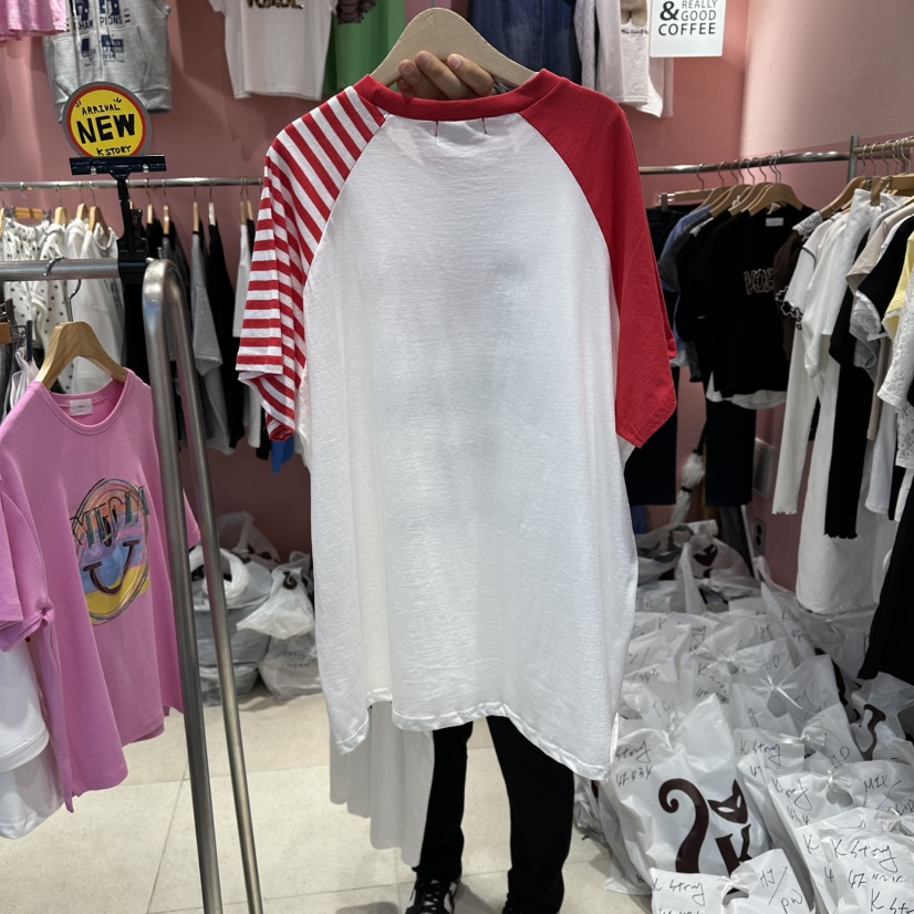 K STORY韓國東大門直郵女士新款推薦人氣休閑職業熱賣T恤K STORYT恤