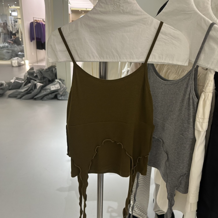 LOVE YOU SO MUCH/MORE THAN YESTERDAY韓國東大門代購女裝新品時尚吊帶背心LYSM/MORE THAN YESTERDAY吊帶/背心圖色2