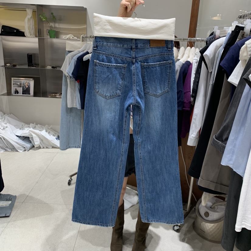 TEMPTING韓國直郵實拍女士新款26春夏休閑人氣推薦牛仔褲TEMPTING牛仔褲