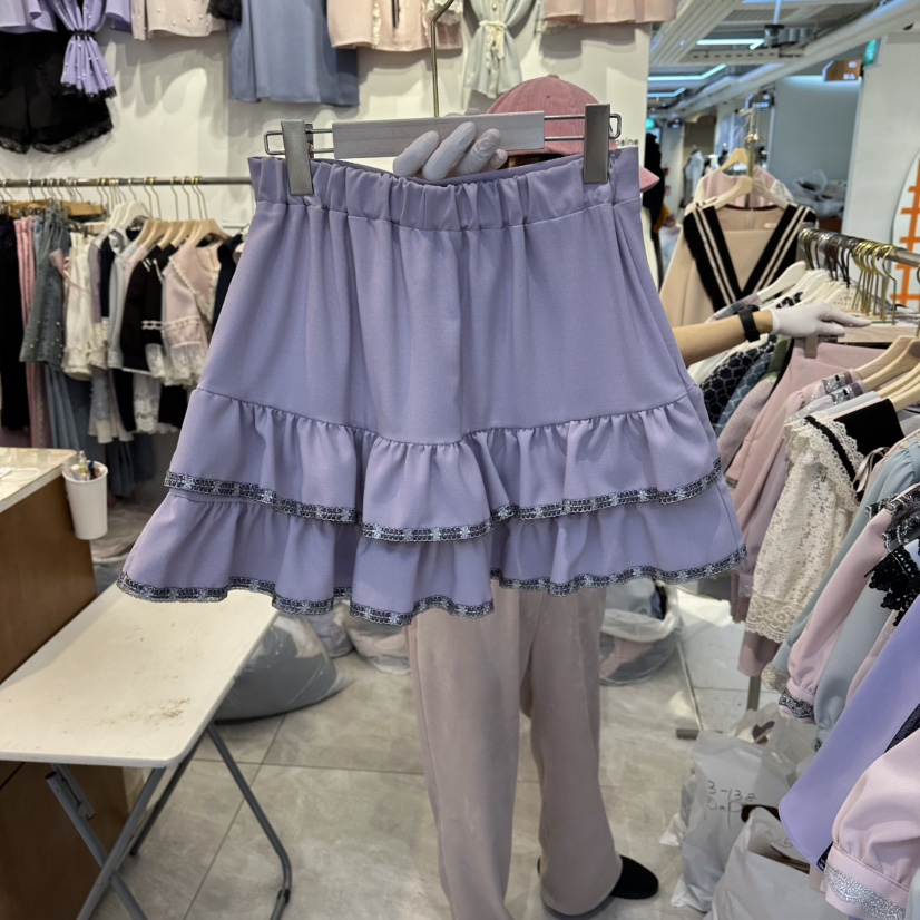 PAPA韓國代購女裝新品休閑時尚26春夏人氣熱賣職業推薦裙褲PaPa/HALMADE裙褲