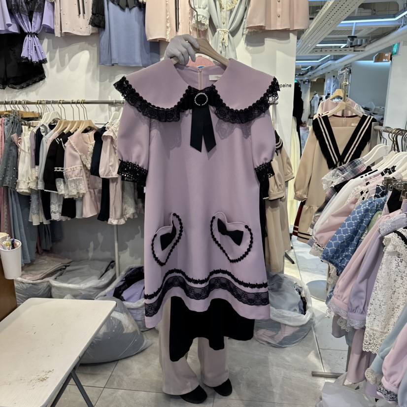 PAPA韓國直郵實拍女士新款職業時尚休閑26春夏熱賣連衣裙PaPa/HALMADE連衣裙圖色2