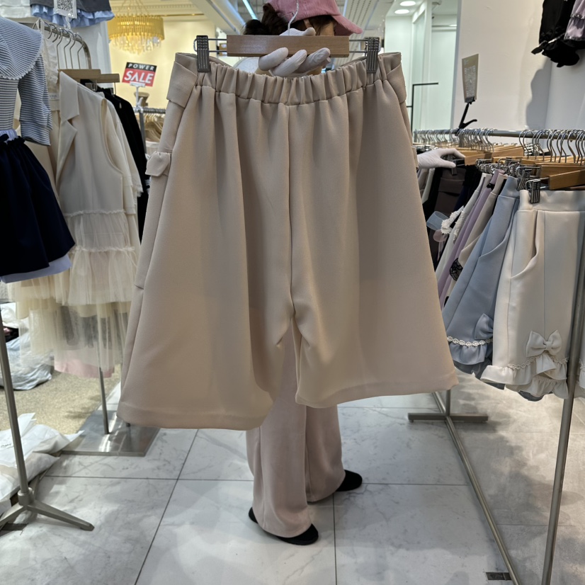 PAPA韓國代購女士新品推薦時尚休閑人氣26春夏短褲七分褲PaPa/HALMADE短褲