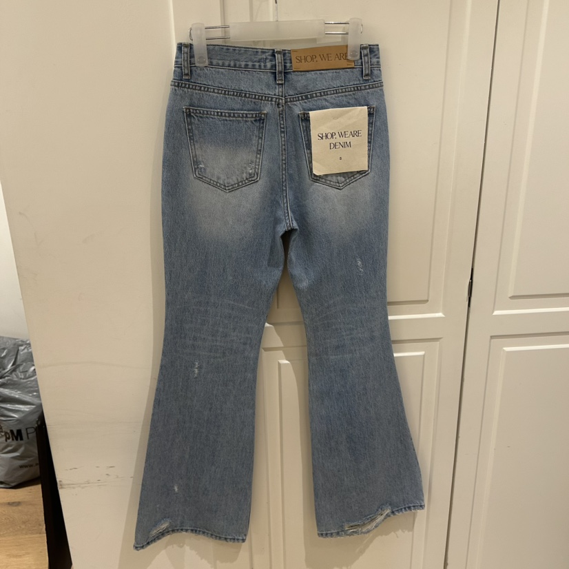 WE ARE/WELOVER韓國直郵實拍女裝新款熱賣休閑職業牛仔褲SHOP_WE ARE牛仔褲