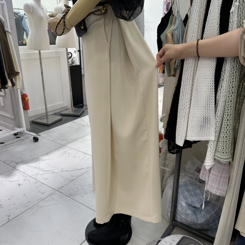 HOJAE韓國東大門直郵女裝新品休閑熱賣職業26春夏時尚休閑褲MID-LEVEL JUMP休閑褲