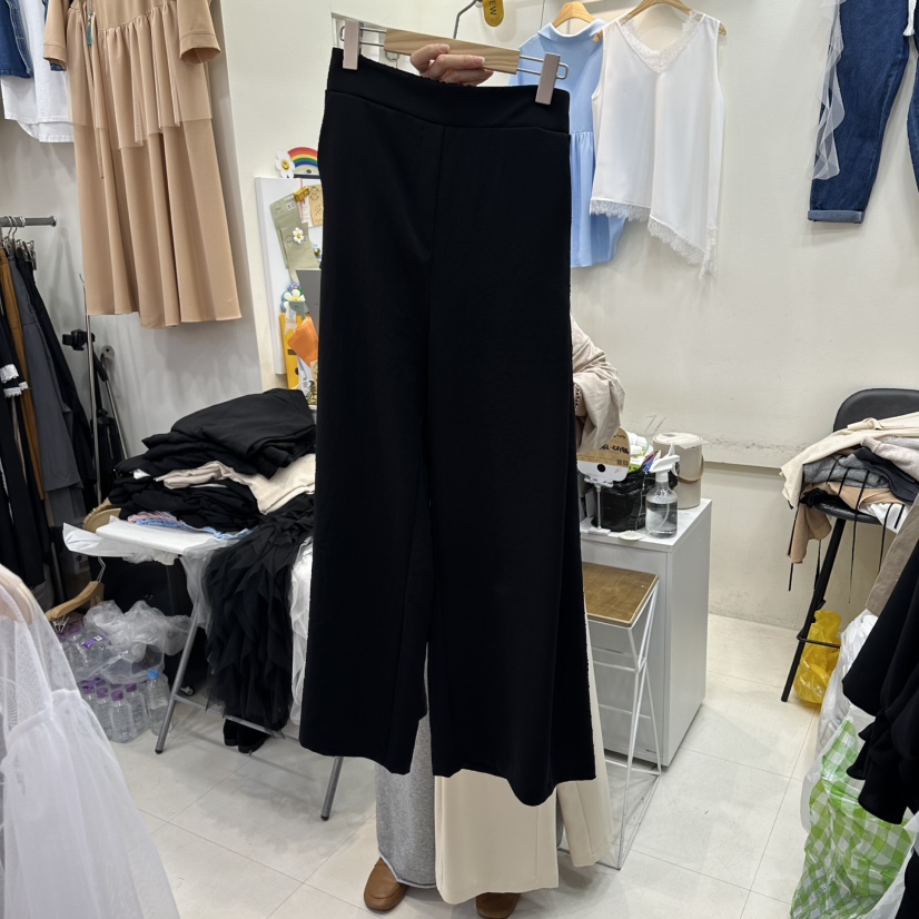 HOJAE韓國東大門直郵女裝新品休閑熱賣職業26春夏時尚休閑褲MID-LEVEL JUMP休閑褲圖色2