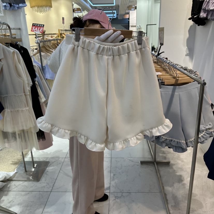 PAPA韓國東大門代購女士新款熱賣休閑推薦時尚職業26春夏短褲PaPa/HALMADE短褲