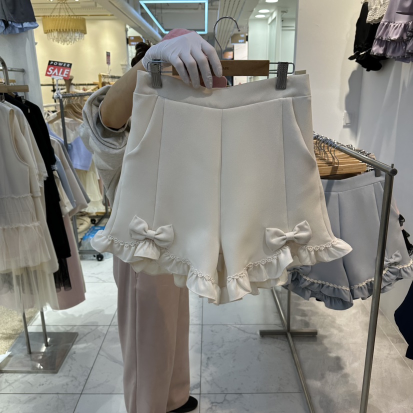 PAPA韓國東大門代購女士新款熱賣休閑推薦時尚職業26春夏短褲PaPa/HALMADE短褲圖色1