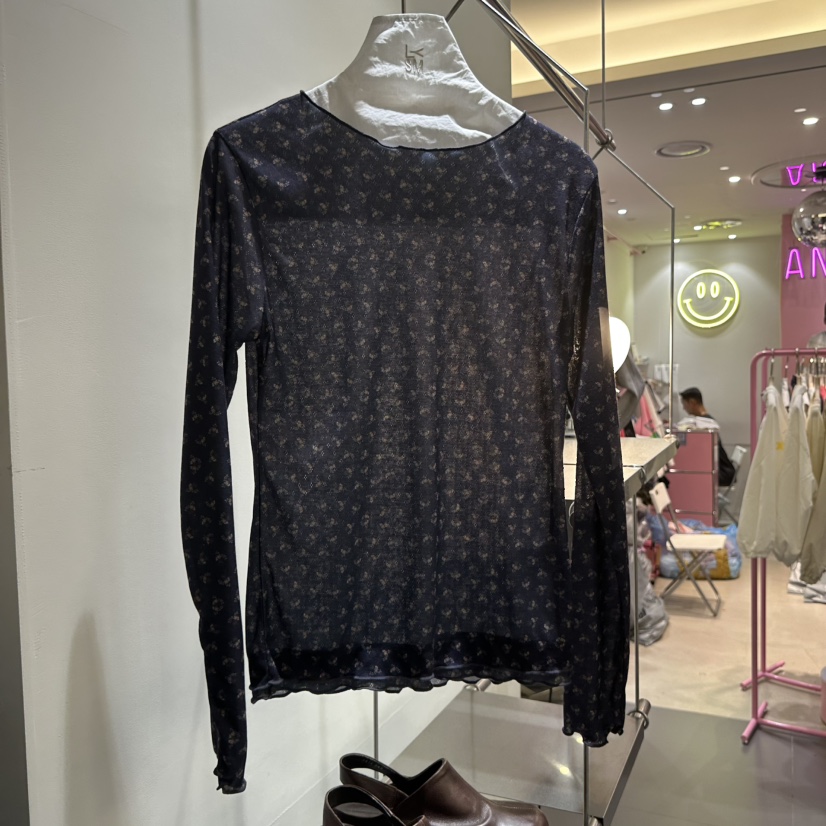 LOVE YOU SO MUCH/MORE THAN YESTERDAY韓國東大門代購女士新款熱賣長袖T恤LYSM/MORE THAN YESTERDAY長袖T恤圖色2