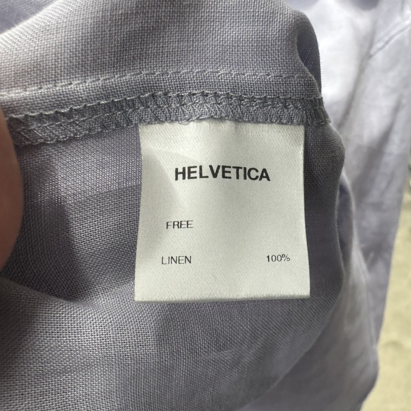HELVETICA韓國直郵實拍女士新品熱賣推薦襯衫蕾絲衫亞麻布HELVETICA襯衫/蕾絲衫
