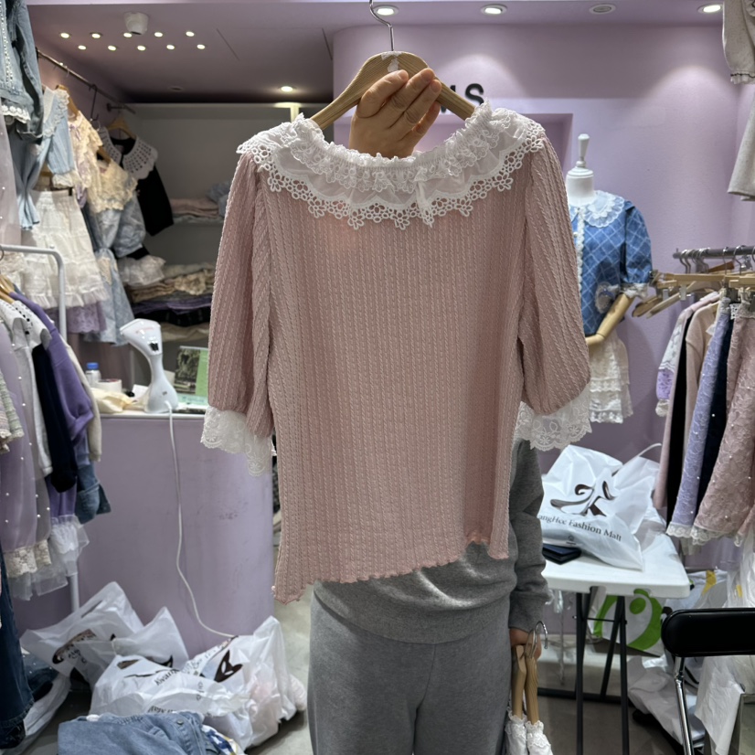 MS韓國直郵女士新款休閑時尚熱賣人氣職業26春夏推薦T恤MST恤