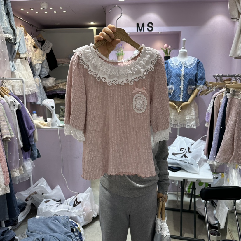 MS韓國直郵女士新款休閑時尚熱賣人氣職業26春夏推薦T恤MST恤圖色2