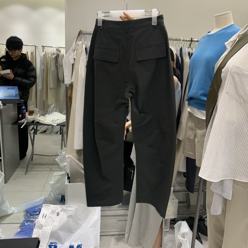 WOOD SAGE韓國直郵女士新款時尚熱賣推薦26春夏休閑休閑褲WOOD SAGE休閑褲