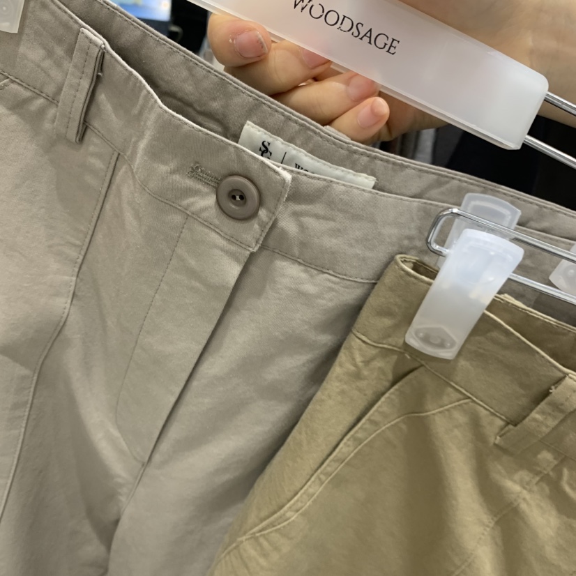 WOOD SAGE韓國直郵女士新款時尚熱賣推薦26春夏休閑休閑褲WOOD SAGE休閑褲