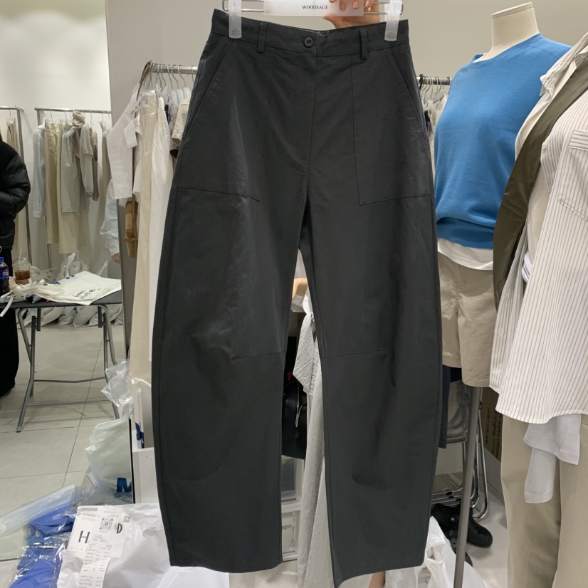 WOOD SAGE韓國直郵女士新款時尚熱賣推薦26春夏休閑休閑褲WOOD SAGE休閑褲圖色1